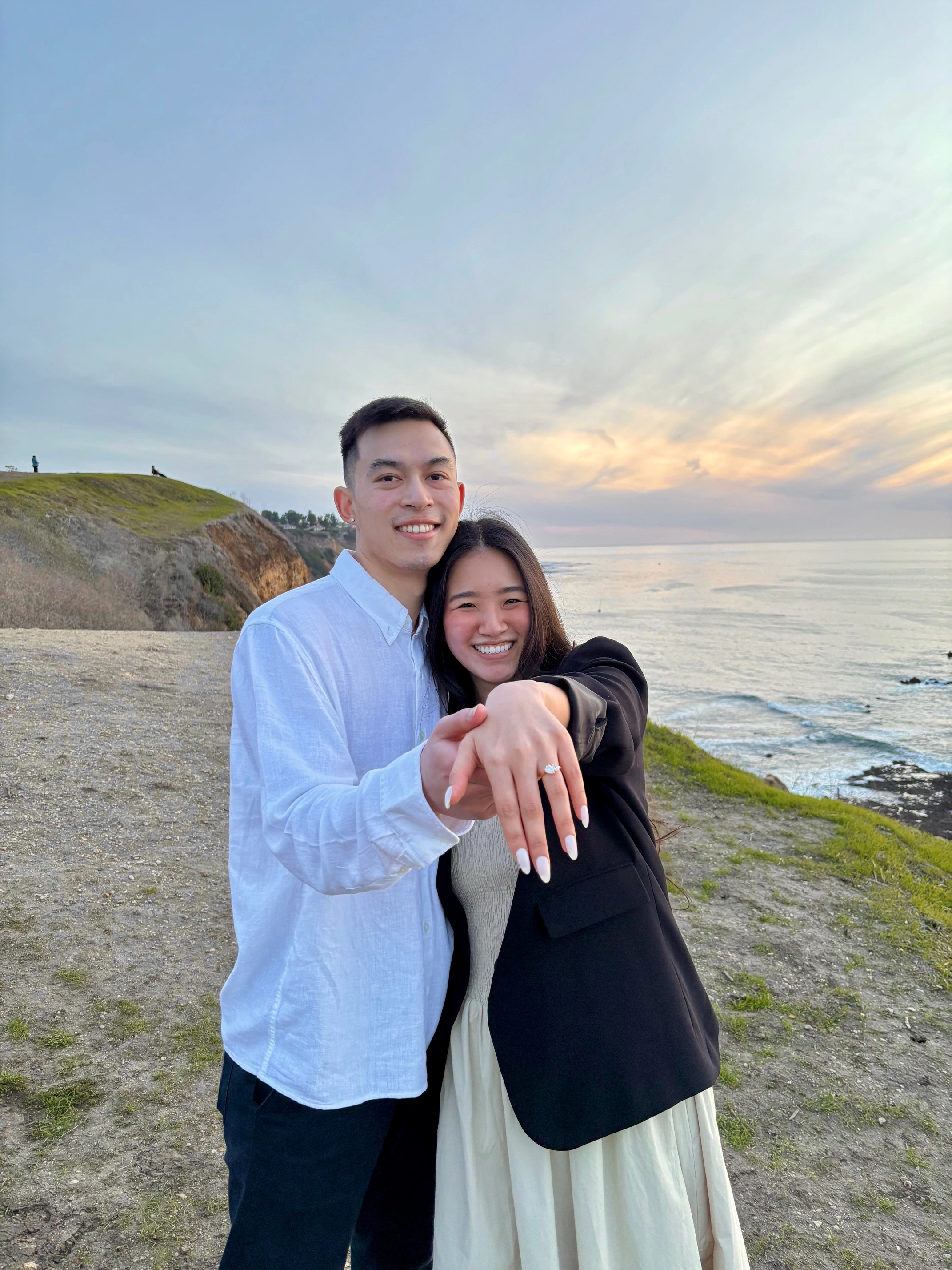 Couple by the beach